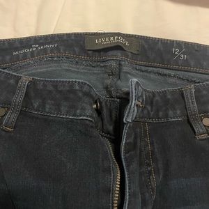 Liverpool black ankle skinny jean